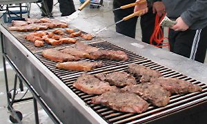Steaks on the Grill (21k image)