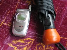 Phone and Umbrella (7k image)