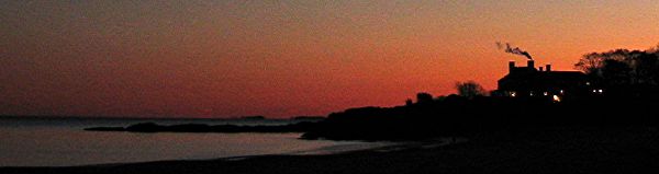 Sunset at Singing Beach (13k image)